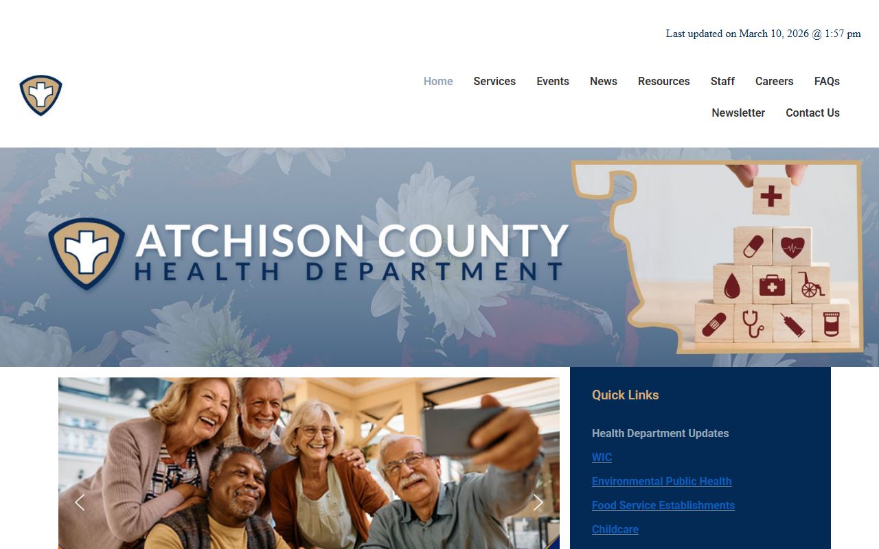 Atchison County Public Health office for death records in Rock Port Missouri