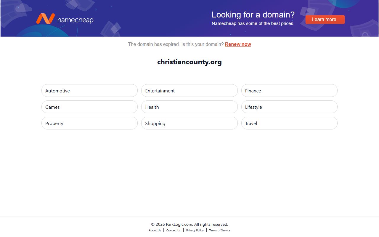 Christian County Health Department death records information in Ozark Missouri