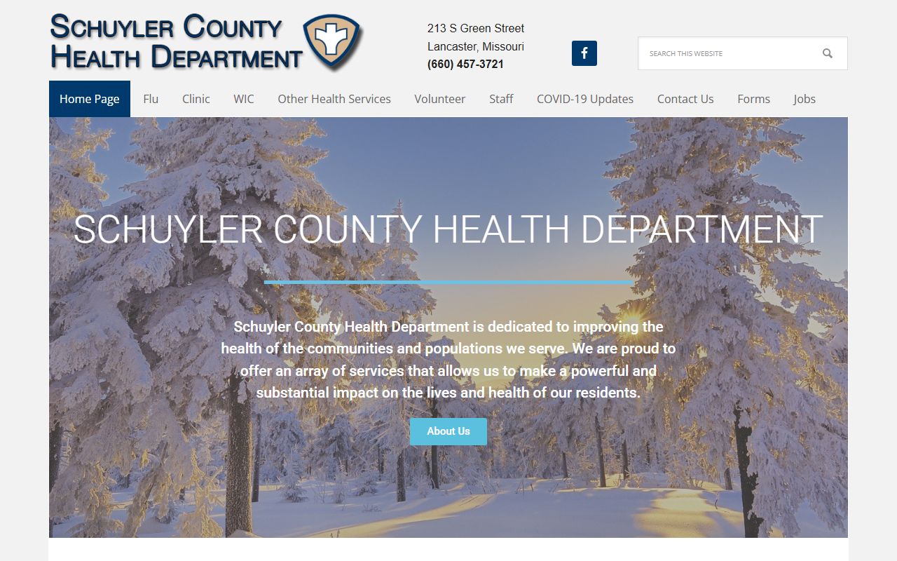 Schuyler County Health Department in Lancaster Missouri for death records
