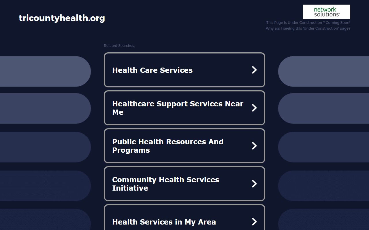 Tri-County Health Department serving Worth County death records in Grant City Missouri